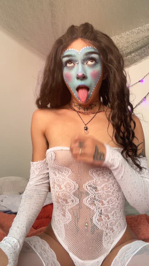 Brunette Clown Girl Joi video — onlyfans