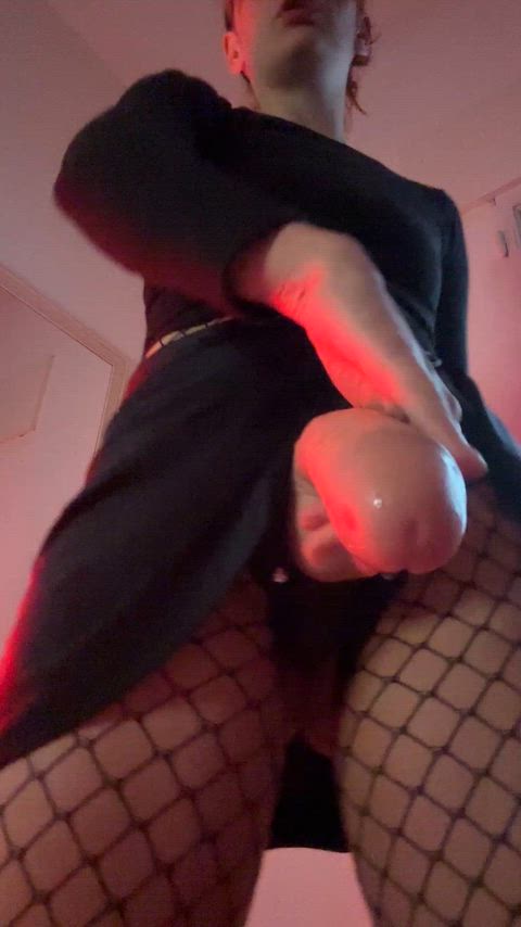 Joi Femdom and Fishnet — fishnet