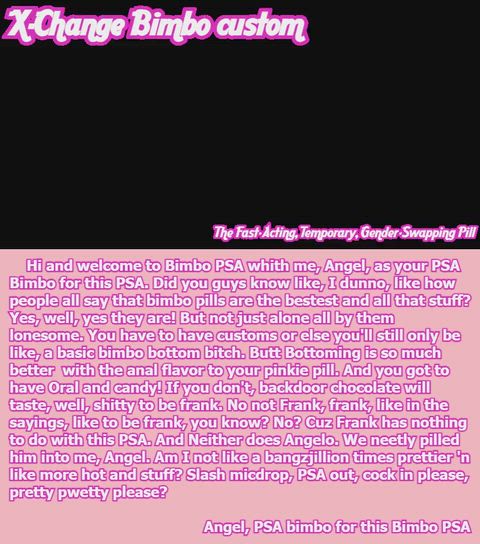 Anal Bimbo Captions — oral