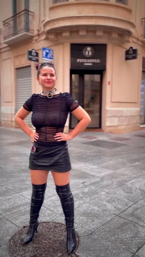 Transparent Clothing — Big Tits, Boots & Braless — big tits