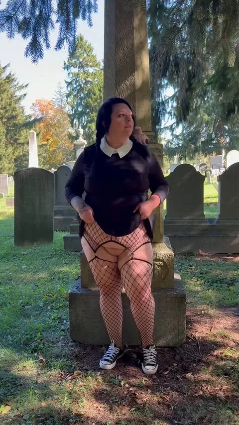 BBW Big Tits Cosplay video — flashing