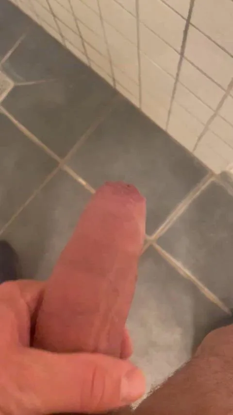 Big Dick, Edging and Exhibitionist — Edging — amateur