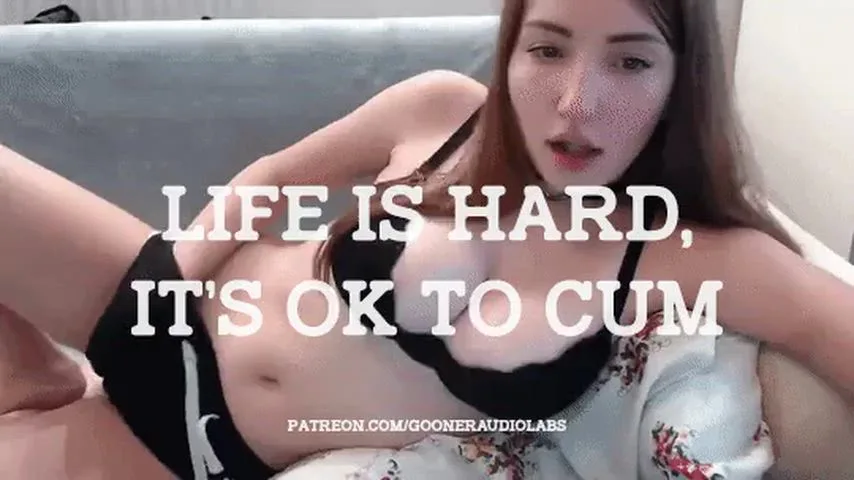 Caption, Clit Rubbing and Goonette — Captions — gooning