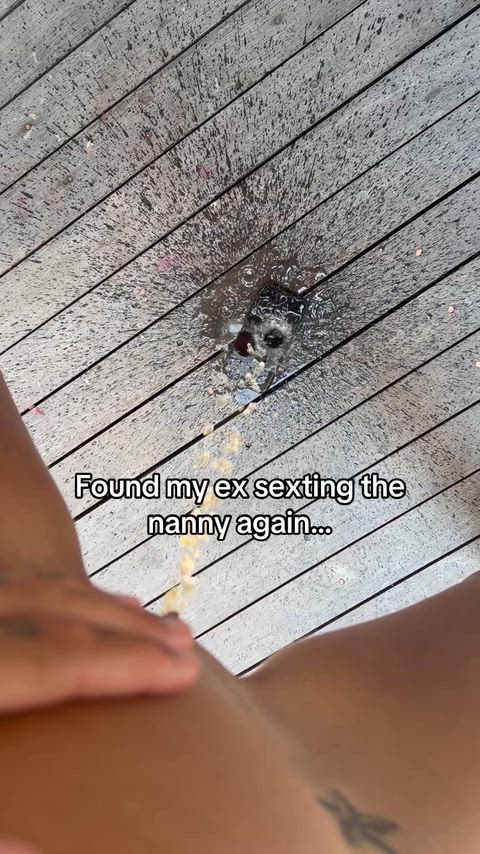 Caption Cheating Captions — piss