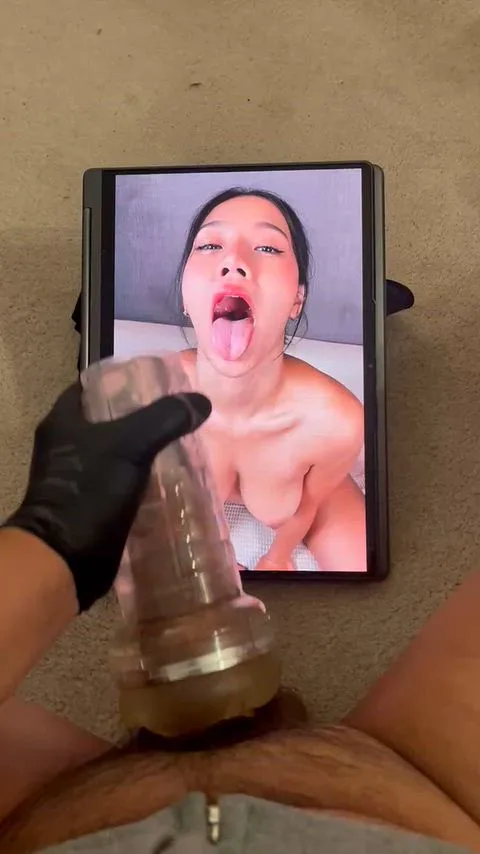 Edging — Big Dick, Blowjob & Cock — masturbating