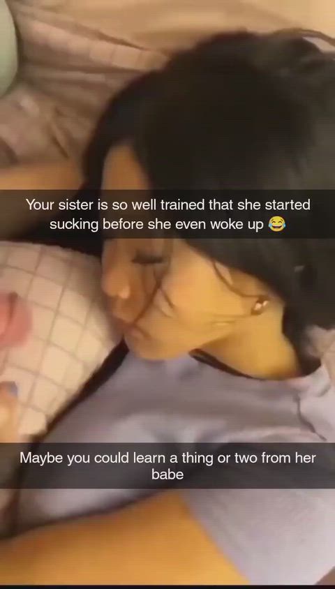 Asian Blowjob Captions video — blowjob