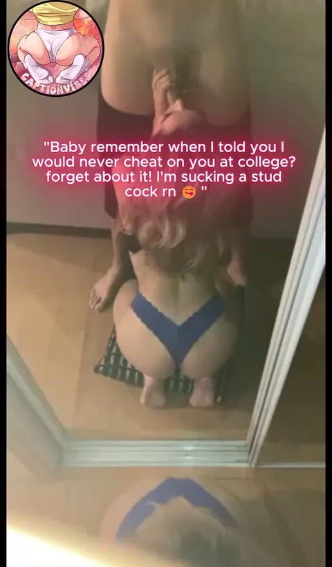 Captions: Blowjob Caption Cheat — amateur