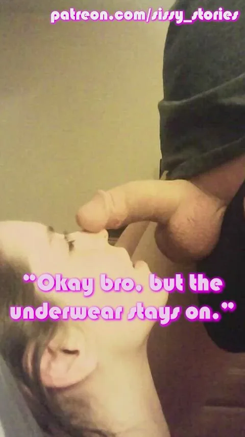 Blowjob Caption featuring Sissy-stories — amateur