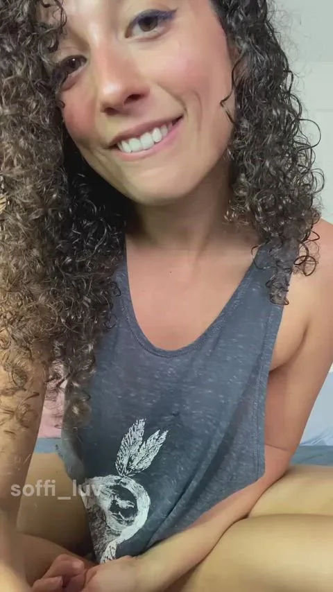 Soffi_luv Bouncing Tits and Braless — cute