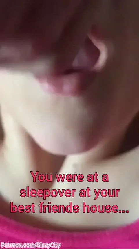 Blowjob Caption featuring Sissycity — femboy